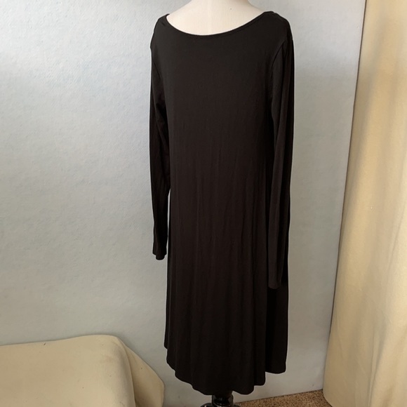 IsabelMaternity LongSleeve T-Shirt Snap FrontDress - Picture 6 of 12